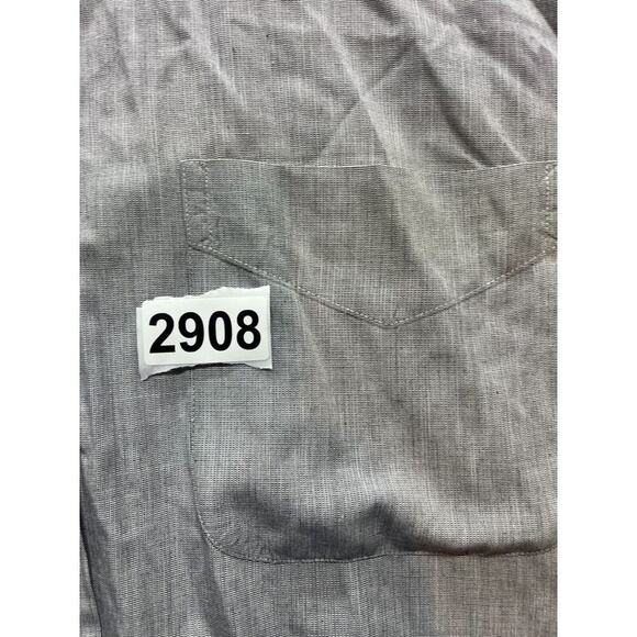 Brooks‎ Brothers 1818 Shirt 17.5 35 Black Check Pattern Button Up Long Sleeve - Picture 5 of 5